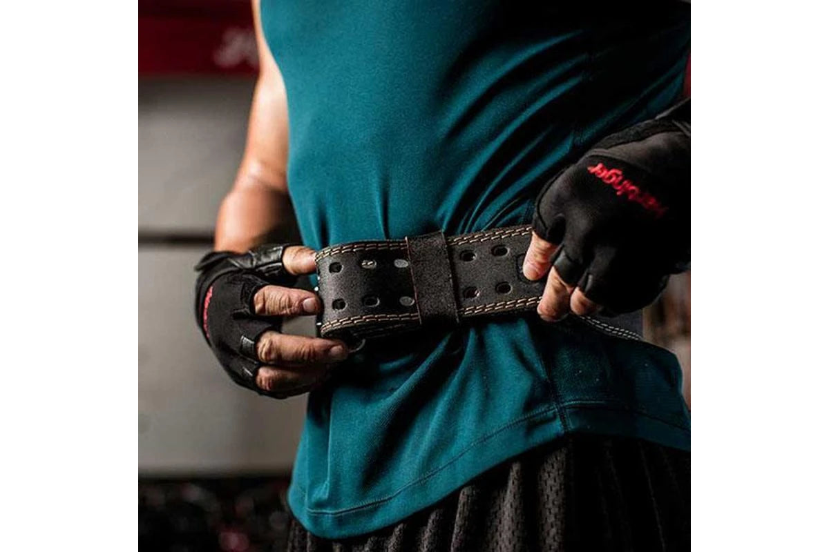 PADDED LEATHER BELT
