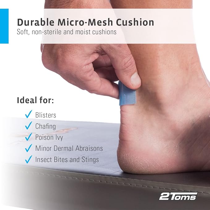 2Toms® SKIN-ON-SKIN HYDROGEL SQUARES