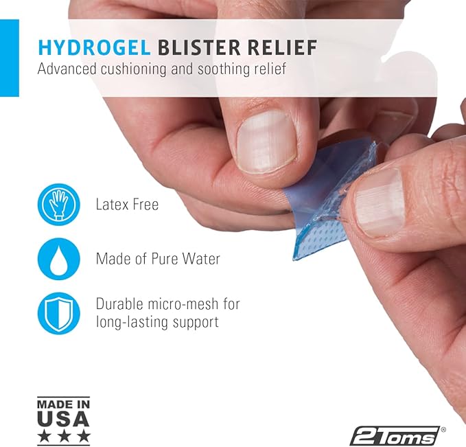 2Toms® SKIN-ON-SKIN HYDROGEL SQUARES