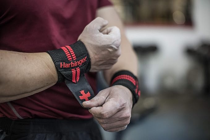 RED LINE WRIST WRAP BLACK