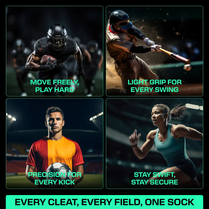 ANTI SLIP ATHLETIC SOCKS