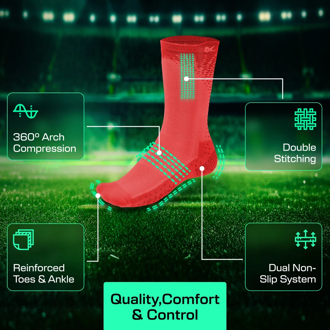 ANTI SLIP ATHLETIC SOCKS