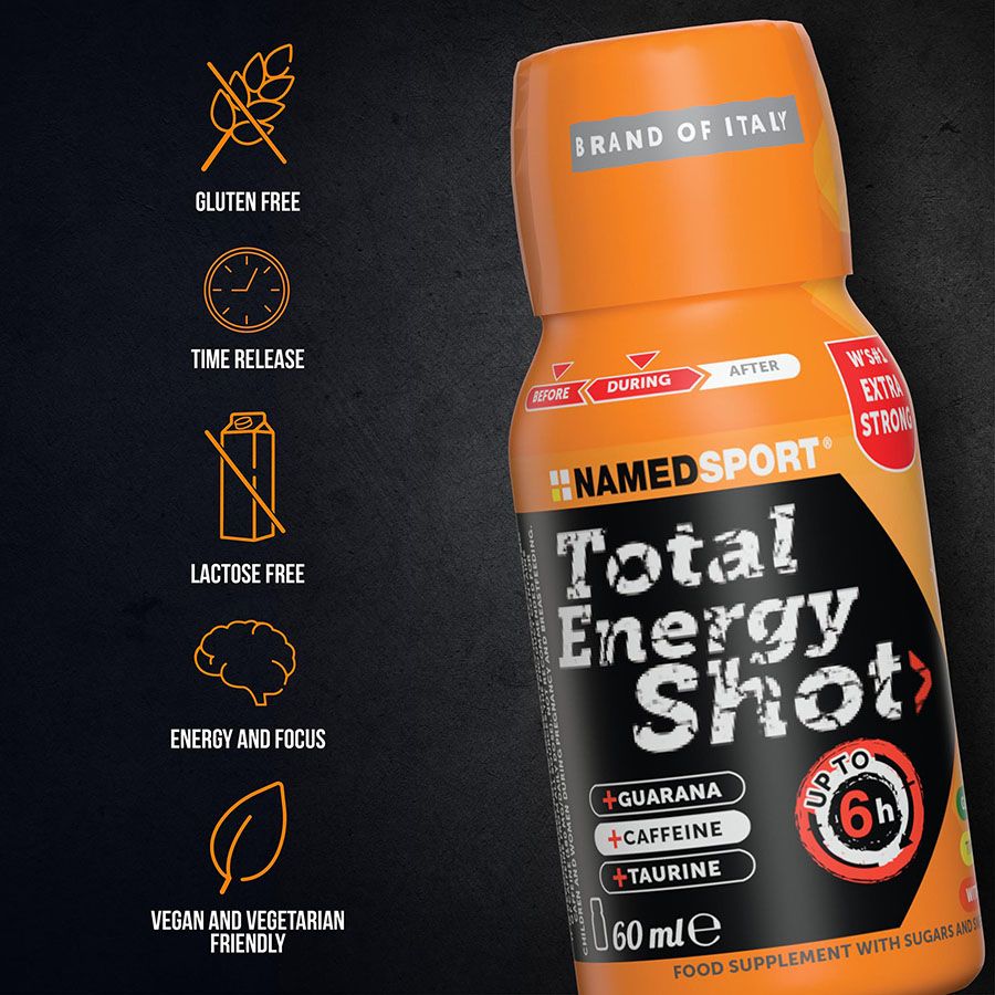 TOTAL ENERGY SHOT ORANGE / 60 ml.