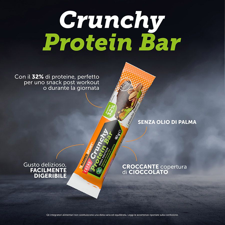 CRUNCHY PROTEIN BAR PISTACHIO / 40 gr.