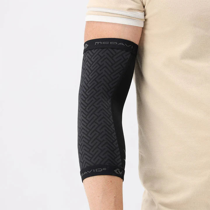 X-FITNESS DUAL LAYER COMPRESSION ELBOW SLEEVE