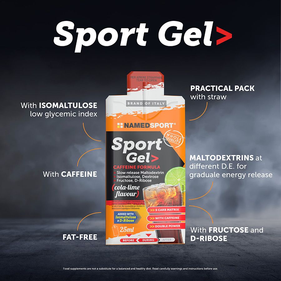 SPORT GEL COLA LIME / 25 ml.