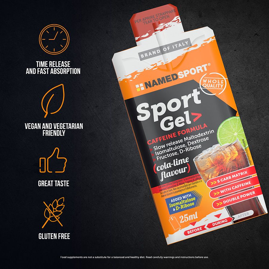 SPORT GEL COLA LIME / 25 ml.