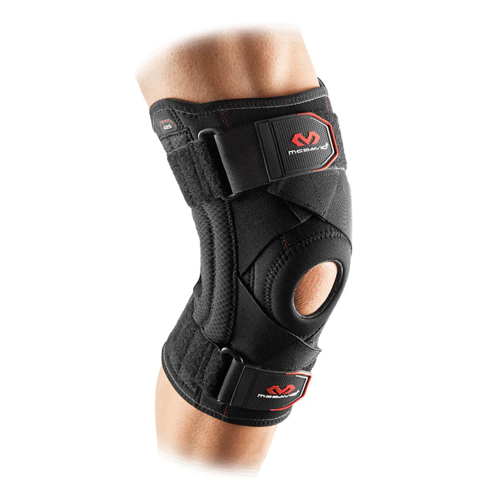 KNEE SUPPORT with STAYS & CROSS STRAPS