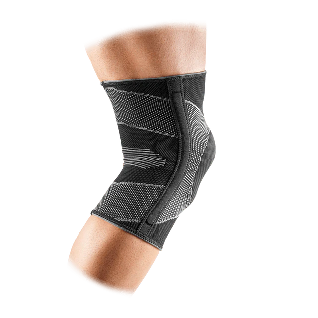 4-WAY ELASTIC KNEE SLEEVE with GEL BUTTRESS & STAYS