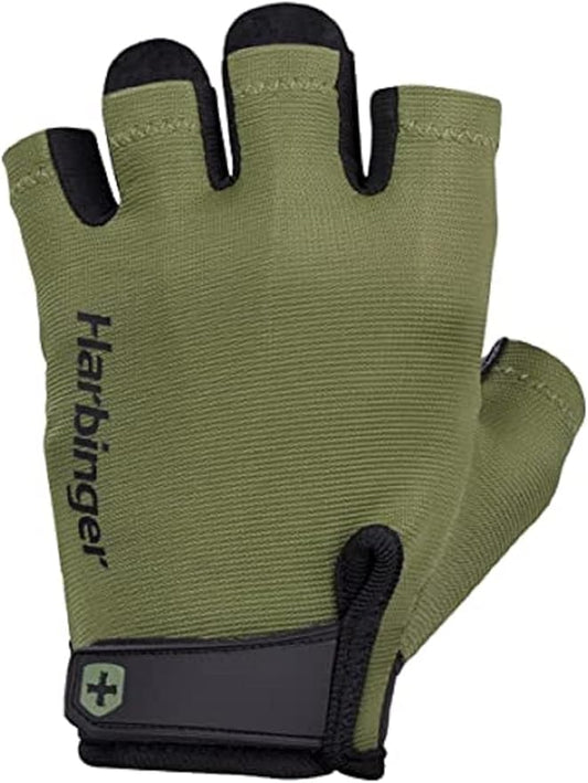 HARBINGER POWER GLOVES 2.0 GREEN - LARGE