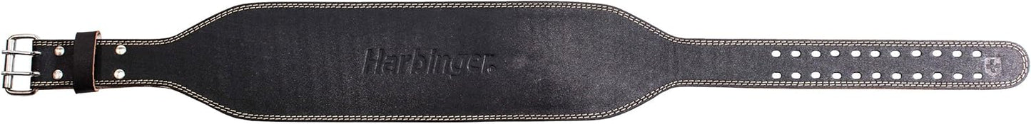 6" PADDED LEATHER WEIGHTLIFTING BELT
