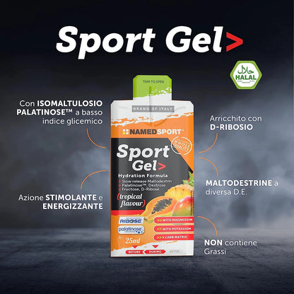 SPORT GEL TROPICAL / 25 ml.