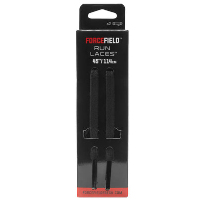 BLACK  STRETCH SHOE LACES 90CM