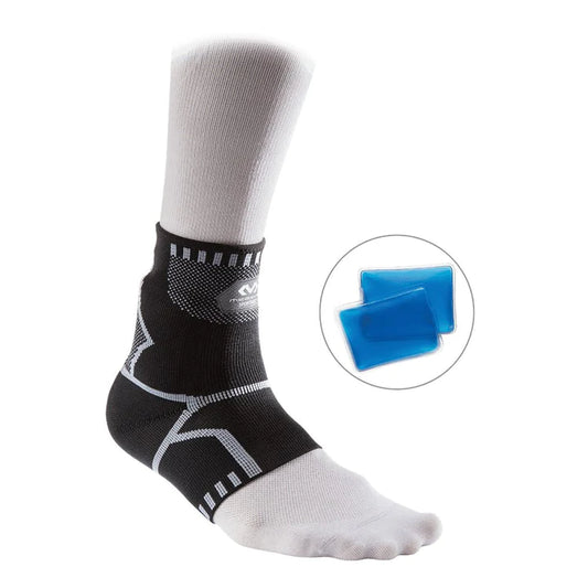 RECOVERY 4-WAY ANKLE SLEEVE with CUSTOM COLD PACKS