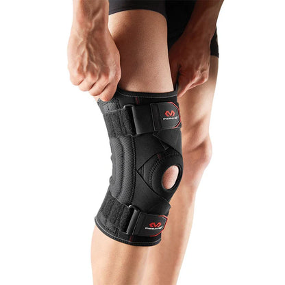 KNEE SUPPORT with STAYS & CROSS STRAPS