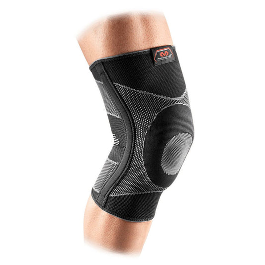 4-WAY ELASTIC KNEE SLEEVE with GEL BUTTRESS & STAYS