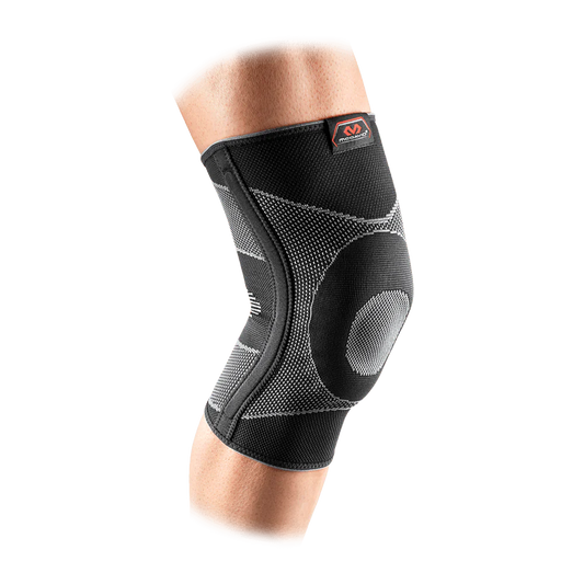 4-WAY ELASTIC KNEE SLEEVE with GEL BUTTRESS & STAYS